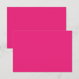 ein rosa Hintergrund mit schwarz Dankeskarte