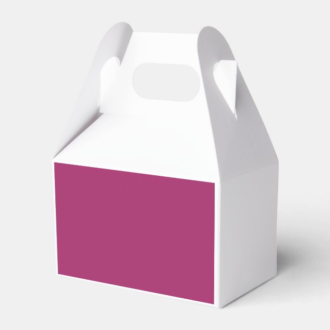 ein rosa Hintergrund mit weißem Hintergrund Geschenkschachtel (Vorderseite)