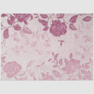 Ein Rose und Spitze Serie Design #9 Seidenpapier