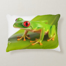 Ein Rotaugen-Laubfrosch Dekokissen