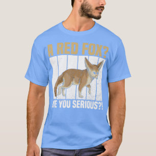 Ein roter Fisch ist ein ernstes Zitat für einen FE T-Shirt