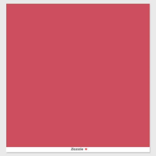 ein roter Hintergrund mit Aufkleber (Blatt)