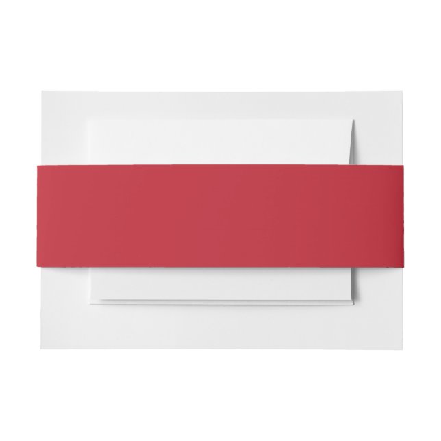 ein roter Hintergrund mit Einladungsbanderole (Vorderseite Beispiel)
