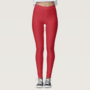 ein roter Hintergrund mit Leggings