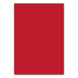 ein roter Hintergrund mit Tischnummer