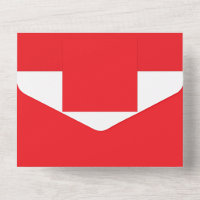 ein roter Hintergrund mit weißem Rand