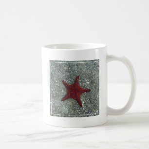 Ein roter Starfish Galapagos, Equador Kaffeetasse