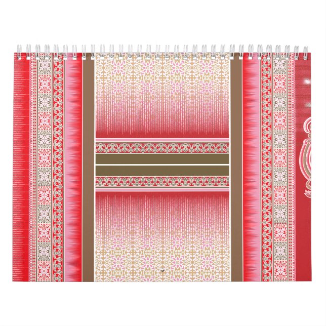 Ein roter und rosafarbener Teppich mit kühlem Mobi Kalender (Titelbild)