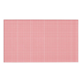 ein roter und weißer Hintergrund mit einem Muster Namenschild