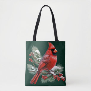 Ein Rotkardinal Tasche