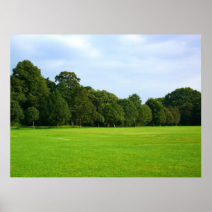 Ein ruhiger Nachmittag im Park Poster