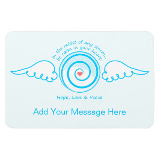 Ein ruhiges Herz in einem Sturm Magnet