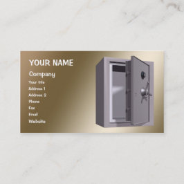 Ein 'safe visitenkarte