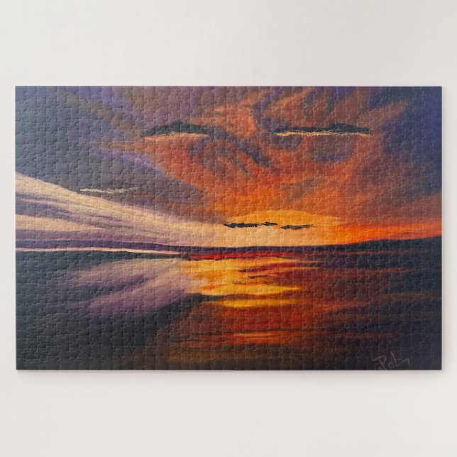 Ein San Diego Sonnenuntergang, Original von Gary P (Horizontal)