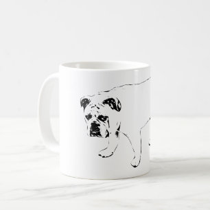 Ein sanfter Start, Bulldogge Kunstbecher Kaffeetasse