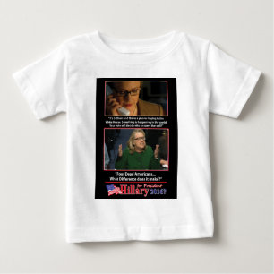 Ein sarkastischer Blick auf die Hillary für den Pr Baby T-shirt