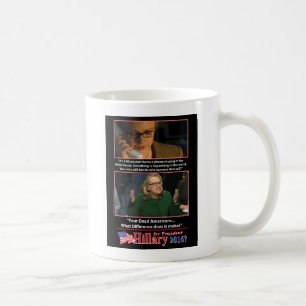Ein sarkastischer Blick auf die Hillary für den Pr Kaffeetasse