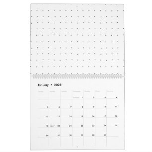 Ein sauberes weißes Hintergrundbild mit verstreute Kalender