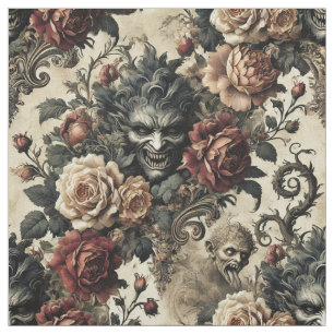 Ein Savage Sanctum - Gothic Statement Tile Stoff