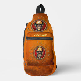 Ein Schädel Crossbody Bag