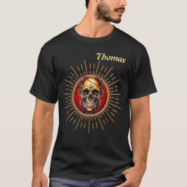 Ein Schädel T-Shirt