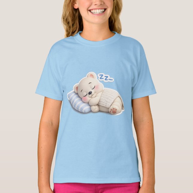 Ein schlafender Bär T-Shirt (Vorderseite)