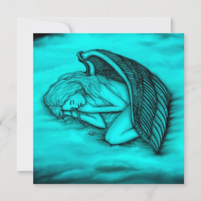 Ein schlafender Engel (Vorderseite)