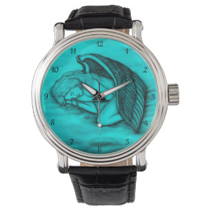 Ein schlafender Engel Armbanduhr