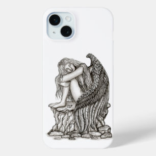 Ein schlafender Engel auf dem Stein Case-Mate iPhone Hülle