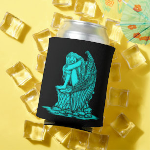 Ein schlafender Engel auf dem Stein Dosenkühler
