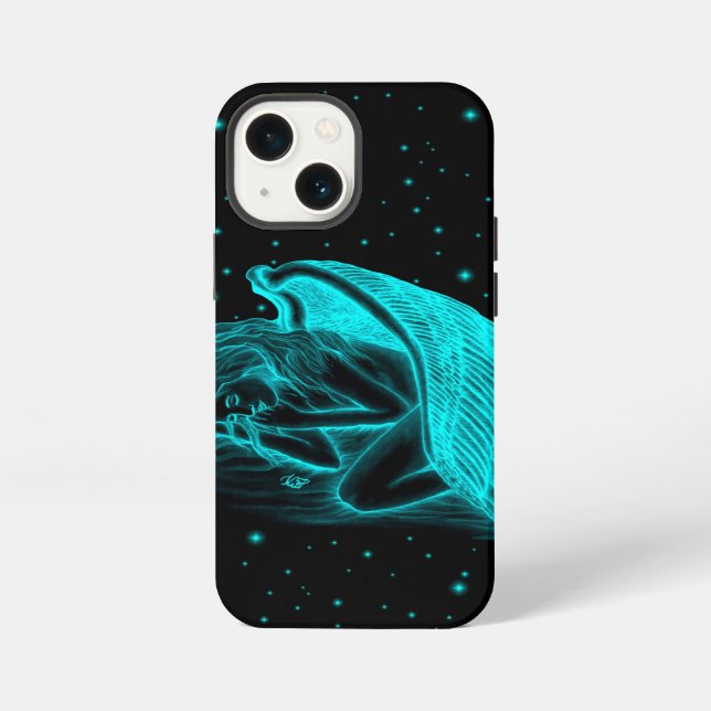 Ein schlafender Engel iPhone Hülle (Rückseite)
