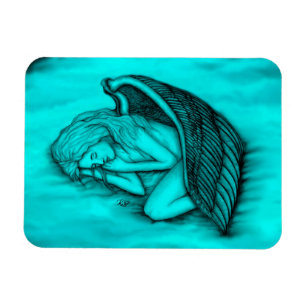 Ein schlafender Engel Magnet