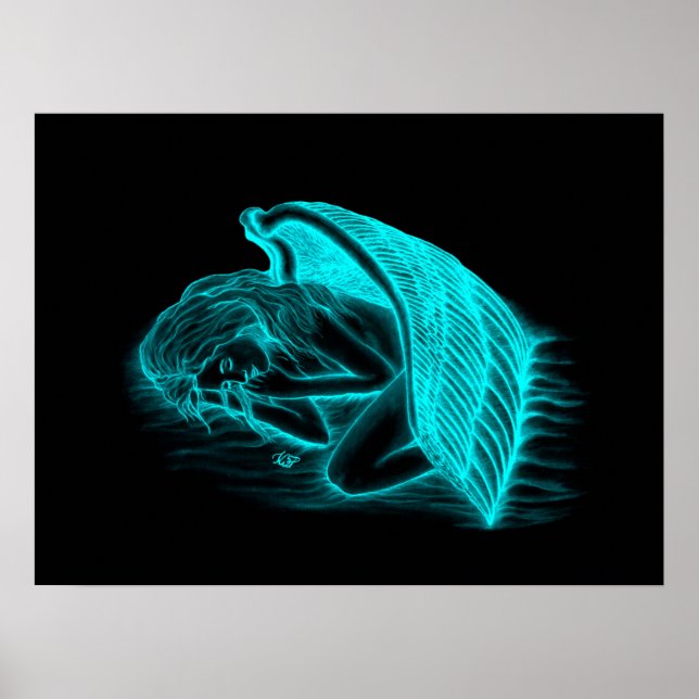 Ein schlafender Engel Poster (Vorne)