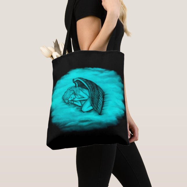 Ein schlafender Engel Tasche (Von Nahem)