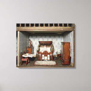 Ein Schlafzimmer in "Frau Bryants Pleasure", Leinwanddruck