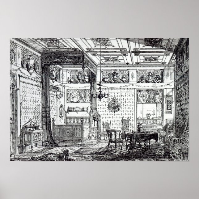 Ein Schlafzimmer Poster (Vorne)