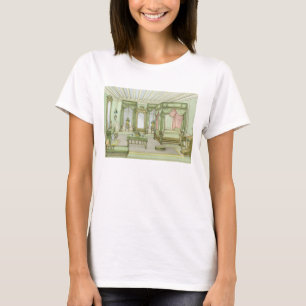Ein Schlafzimmerinnenraum im Henri-II-Stil (Farbli T-Shirt