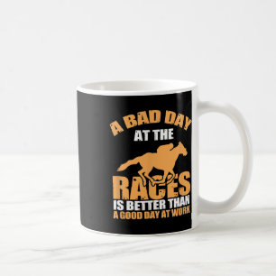 Ein schlechter Tag beim Rennen Phantastisches Raci Kaffeetasse