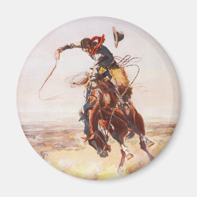 Ein schlechtes Hoss von Charles Marion Russell im  Magnet (Vorne)