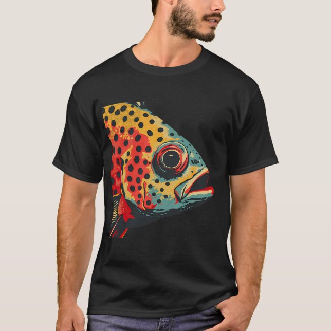 Ein Schnapper- oder Brassenkopf T-Shirt (Vorderseite)