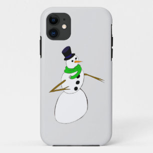 ein Schneemann Case-Mate iPhone Hülle