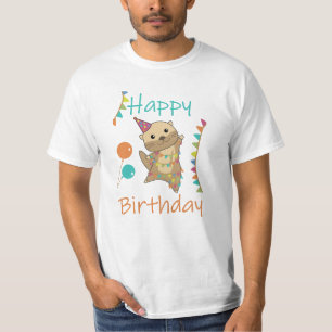 Ein schöner Geburtstag wünscht Niedliches Glück au T-Shirt