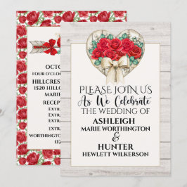 Ein schöner Tag für eine Hochzeit - Einladung - zu