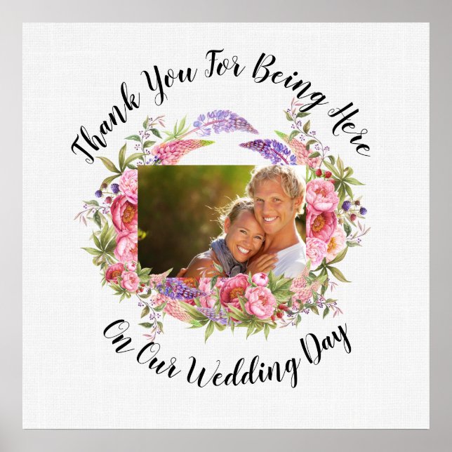 Ein schöner Tag für eine Hochzeit - Poster (Vorne)