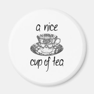 Ein schöner Tee-Cup Magnet
