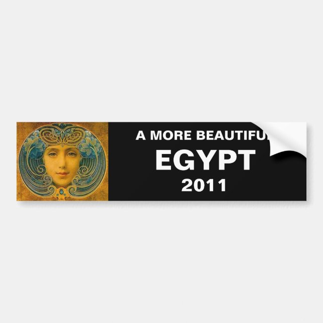 EIN SCHÖNERES ÄGYPTEN 2011 AUTOAUFKLEBER (Vorne)