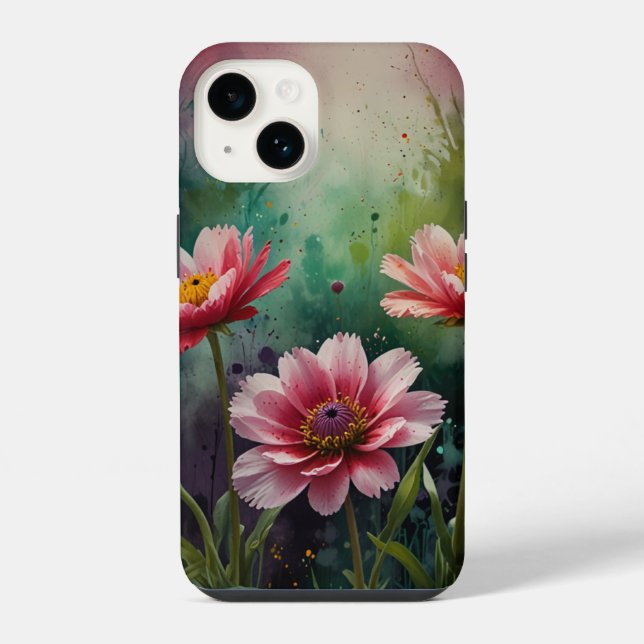 Ein schönes Ai-Designbeispiel iPhone 14 Hülle (Rückseite)