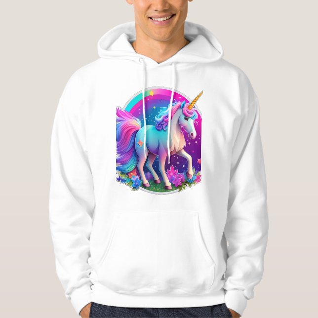 Ein schönes Einhorn Hoodie (Vorderseite)