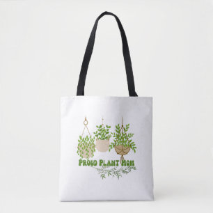 Ein schönes Etikett für Pflanze liebende Mama. Tasche