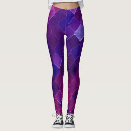 Ein schönes Farbspektrum von Meerjungfrau Leggings